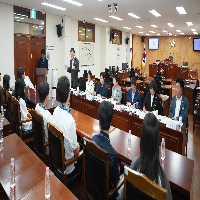 어린이.청소년의회 군의원간담회