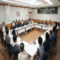 아이돌봄플러스 사업중단 군의원,교사,학부모 간담회