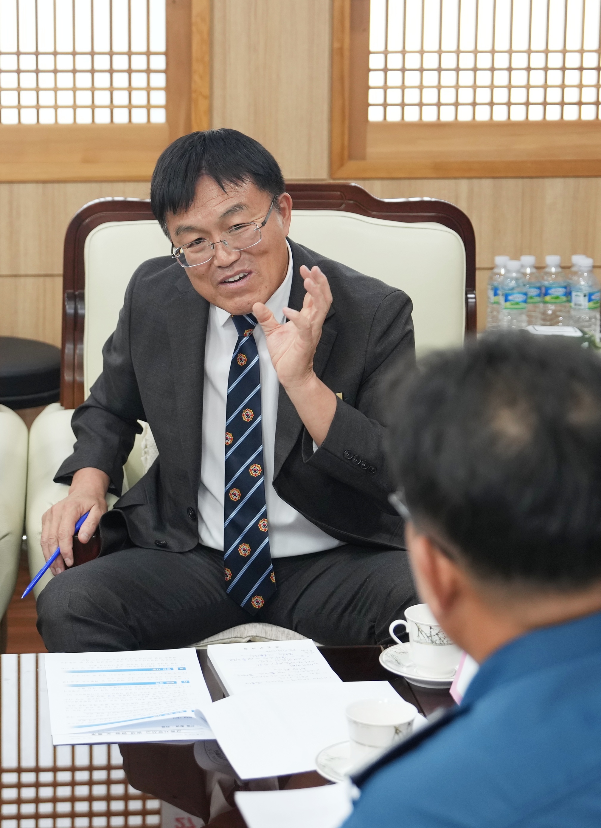 군민 교통편의 향상 및 교통사고 예방 간담회 사진2